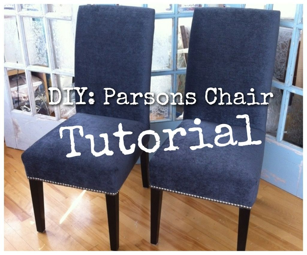 Diy Re Upholster Your Parsons Dining Chairs Tips From A regarding measurements 1024 X 853