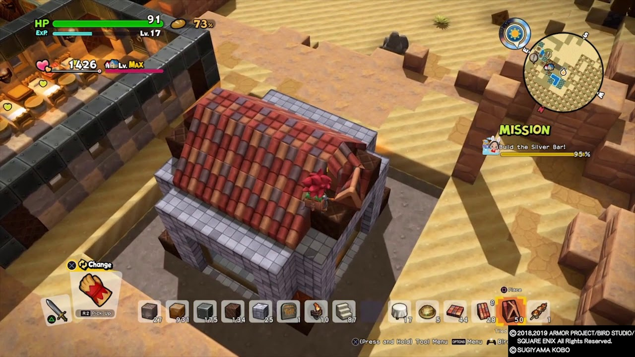 Dragon Quest Builders 2 Dining Room
