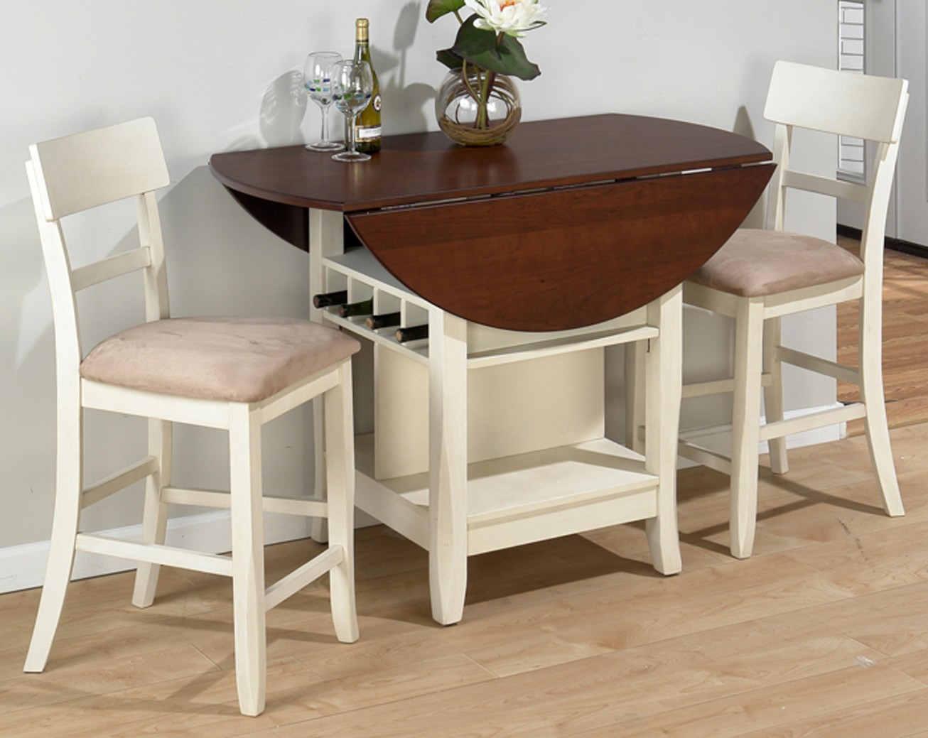 Drop Leaf Kitchen Tables For Small Spaces Herbauges Ac intended for sizing 1306 X 1039