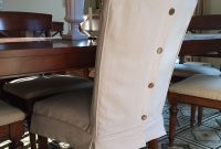 Dropcloth Slipcovers For Leather Parsons Chairs Dining with sizing 1200 X 1600
