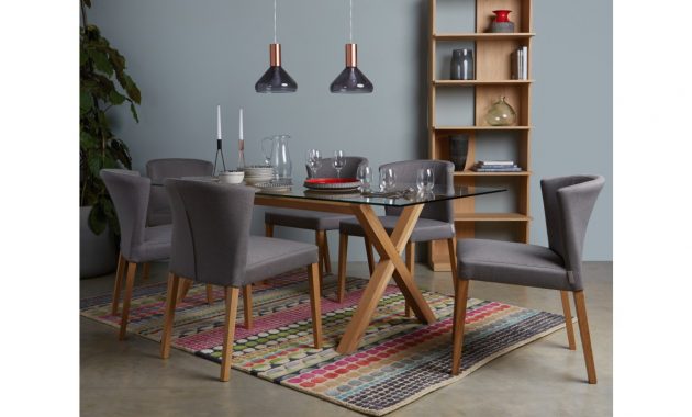 Dublin Dining Set With 200cm Table And 6 Valentina Chairs inside size 1200 X 925