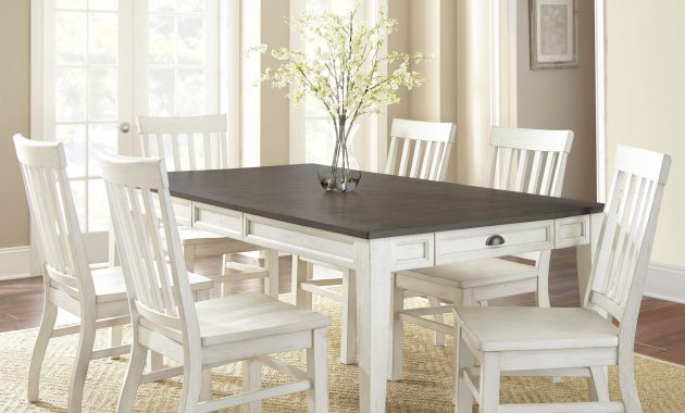 Duclos 7 Piece Drop Leaf Dining Table Set pertaining to proportions 3000 X 3000