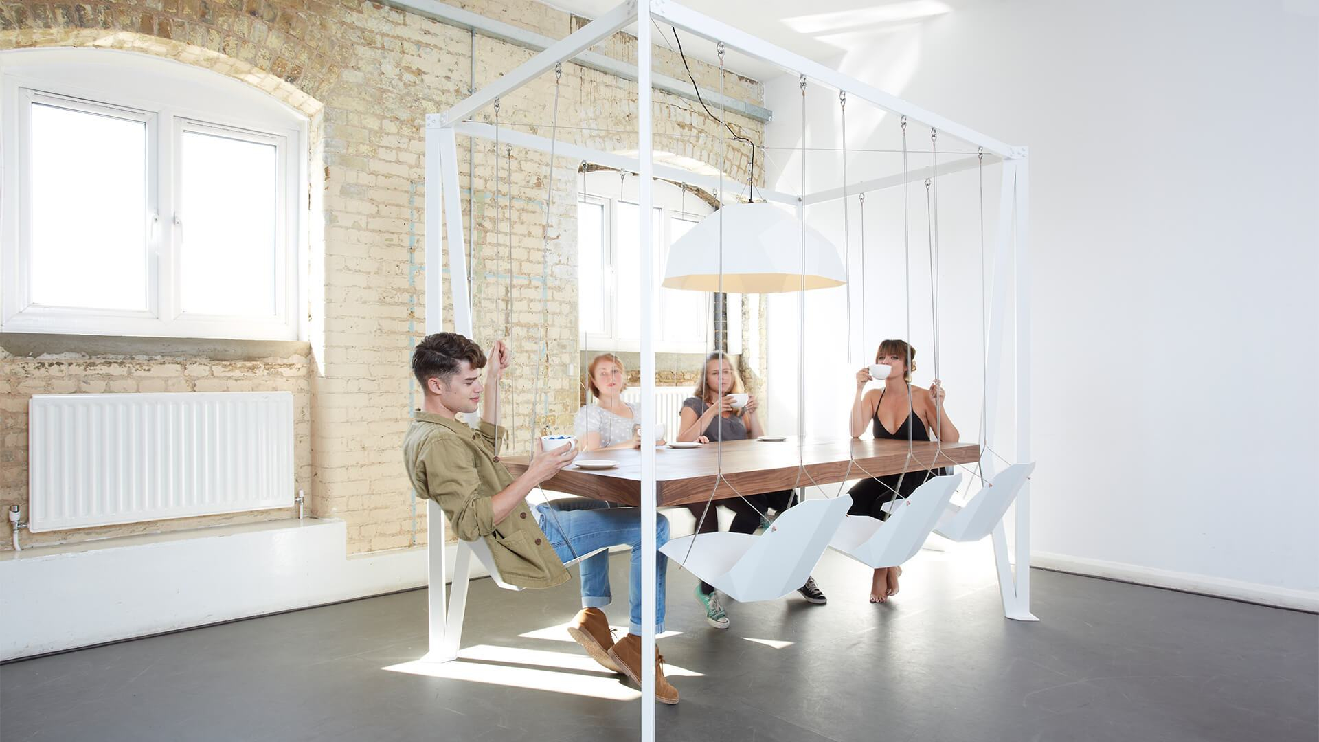 Duffy Londons Swing Table Makes Meetings More Fun Designs inside proportions 1920 X 1080