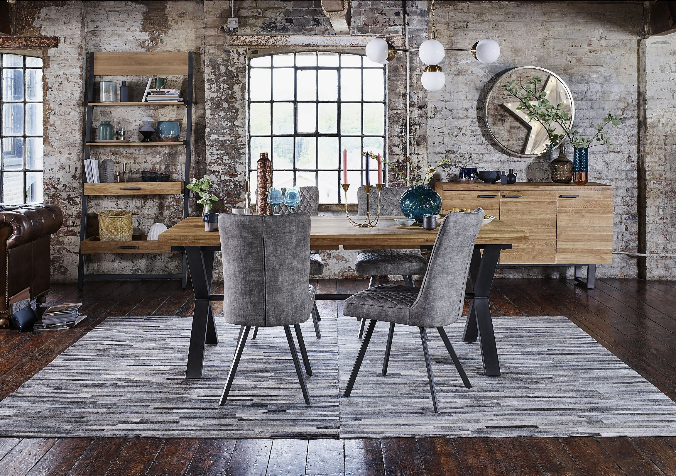 Earth Large Dining Table And 6 Chairs Dining Table with regard to dimensions 2304 X 1623
