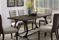 Effuse Wood Top Dining Table Brown In 2019 Dining Room regarding sizing 1600 X 1600