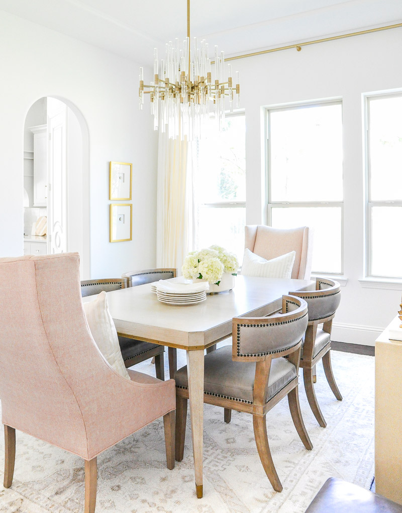 Elegant Dining Room Reveal Transitional Stylish Decor in measurements 800 X 1019