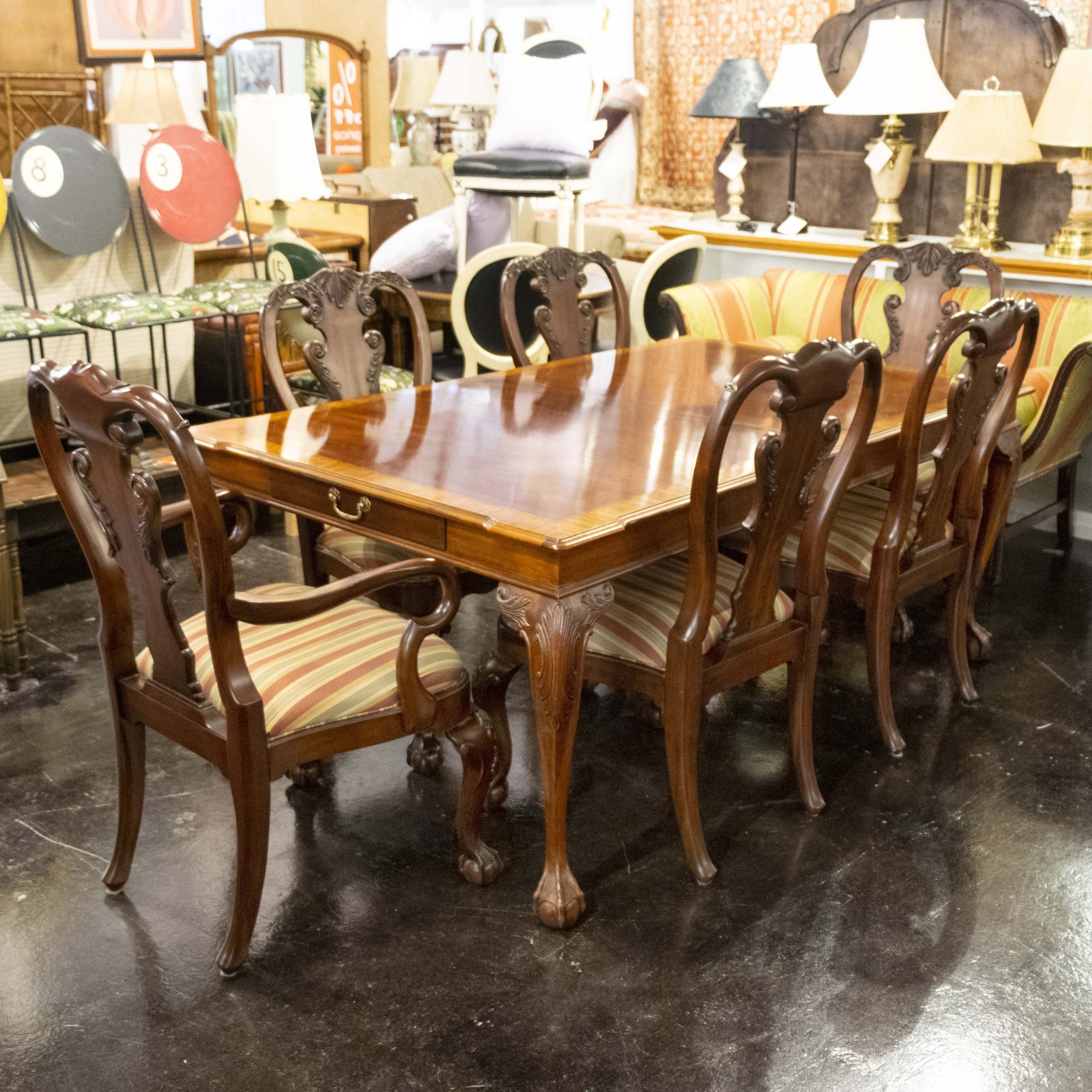 Ethan Allen Presents This Formal Dining Room Set Consisting in measurements 3784 X 3784