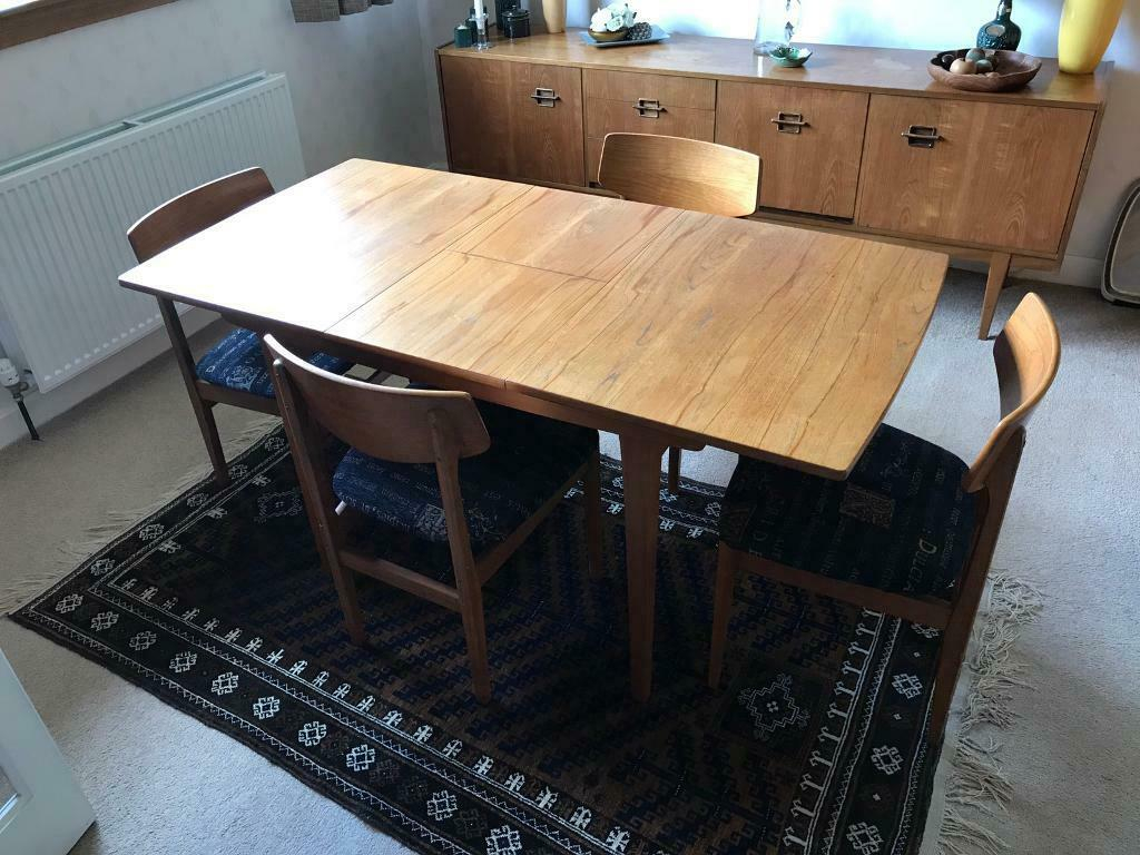 Expandable Dining Table With Four Chairs In Perth Perth And Kinross Gumtree throughout dimensions 1024 X 768