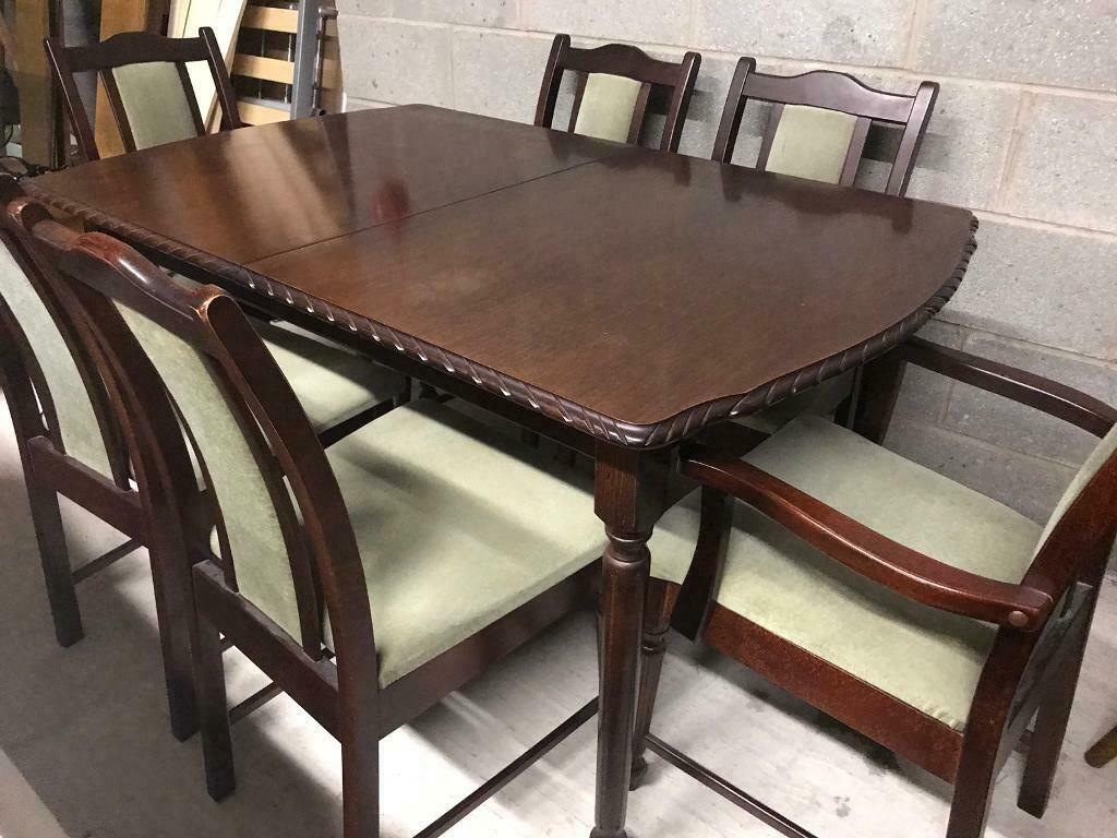 Extendable Dining Table 6 Chairs In Dunmurry Belfast Gumtree regarding dimensions 1024 X 768