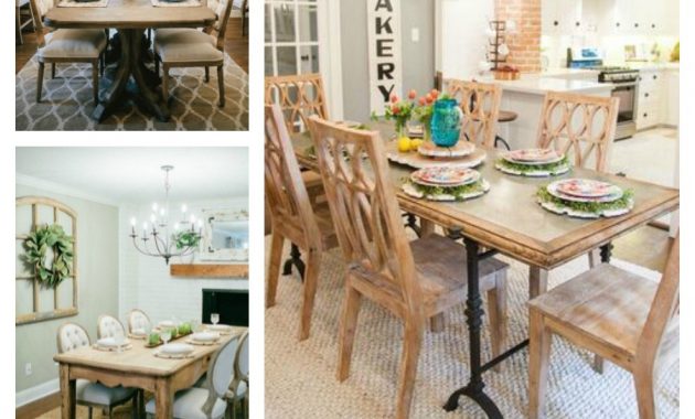 Favorite Fixer Upper Dining Rooms inside measurements 902 X 1735