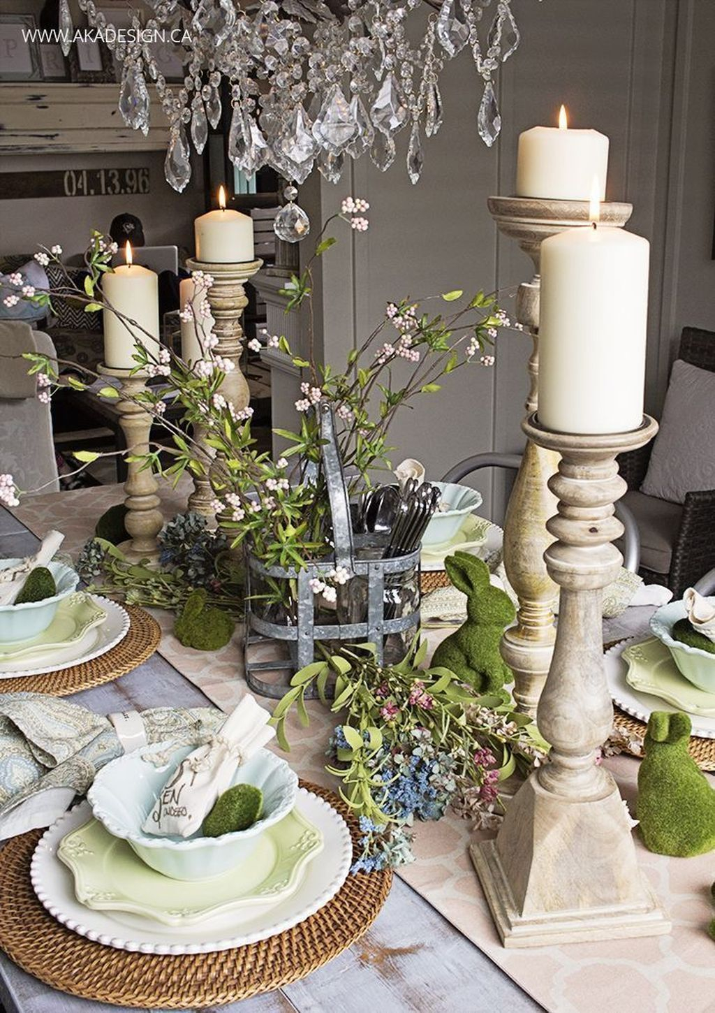 Fine 36 Stunning Spring Dining Room Table Centerpiece Ideas regarding measurements 1024 X 1450