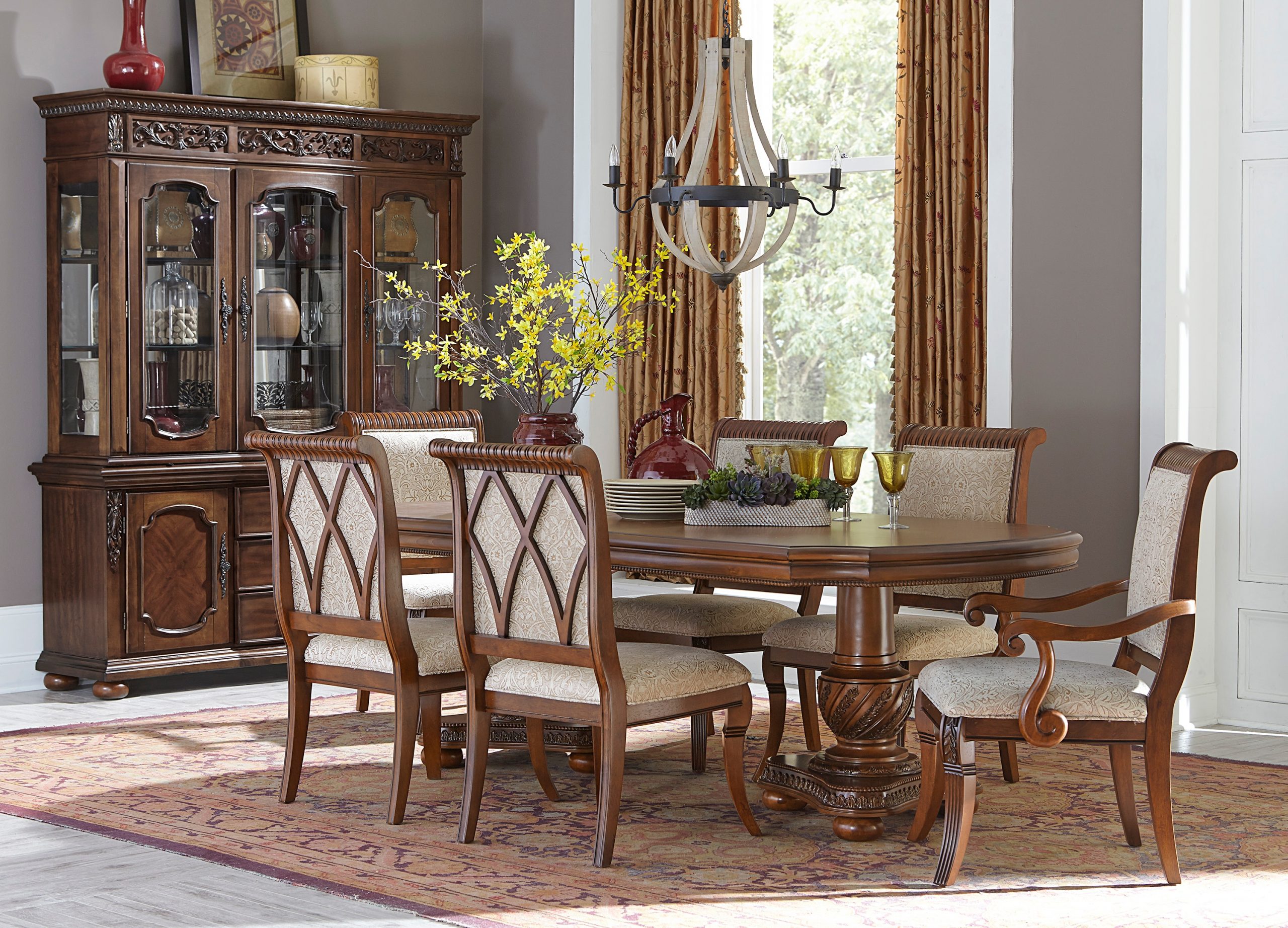 Florence 5pc Dining Set pertaining to measurements 3000 X 2161
