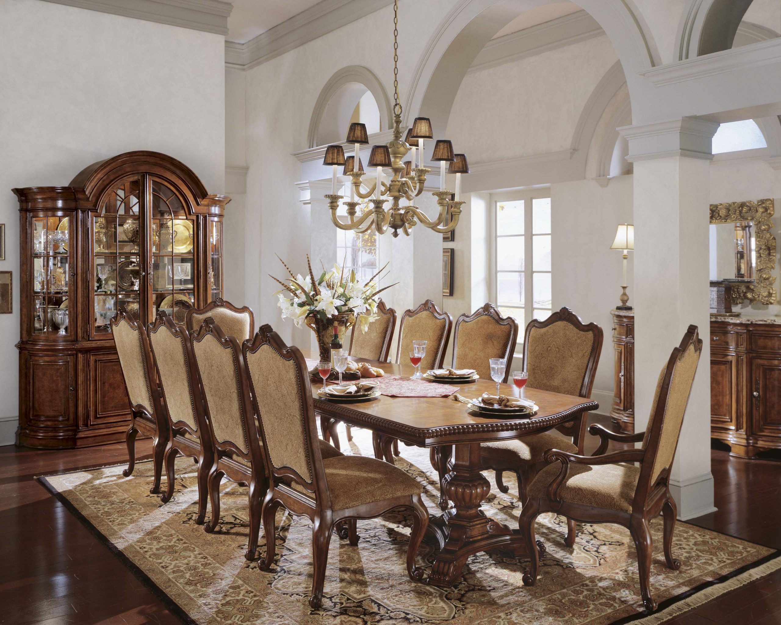 Formal Dining Room Fit For Entertainment Florida Inspired within proportions 2718 X 2175