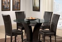 Francesca Ii Casual Dining 5 Pc Dinette Leons Round throughout size 1500 X 1345