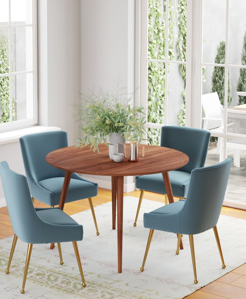 Frank Round Dining Table 115cm In 2020 Dinner Tables intended for proportions 807 X 978