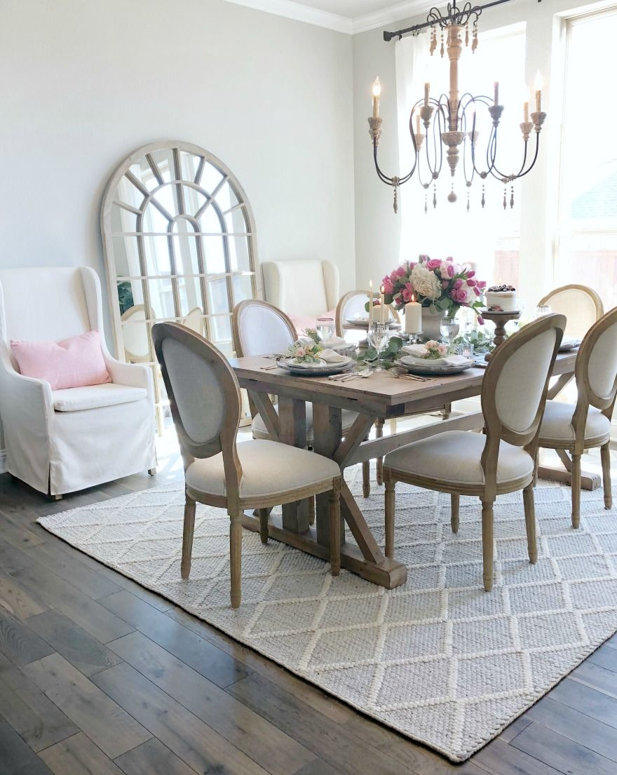 French Country Dining Room Makeover With Joss Main My in proportions 880 X 1105