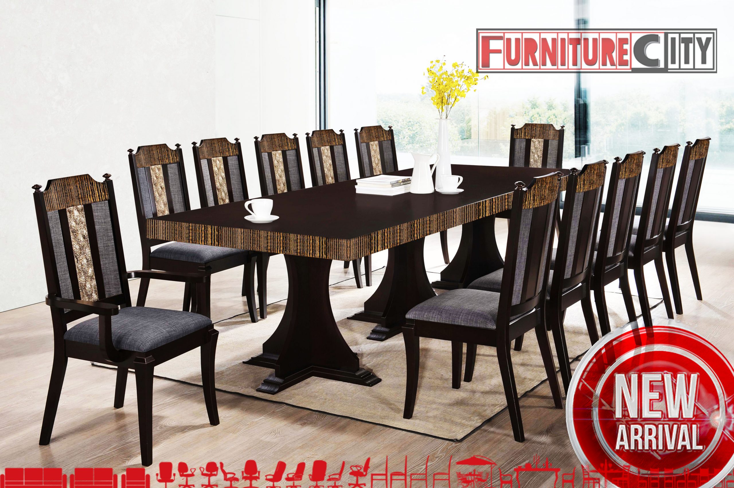 Furniture City Ghana New Arrivals Dining Sets throughout size 4256 X 2832