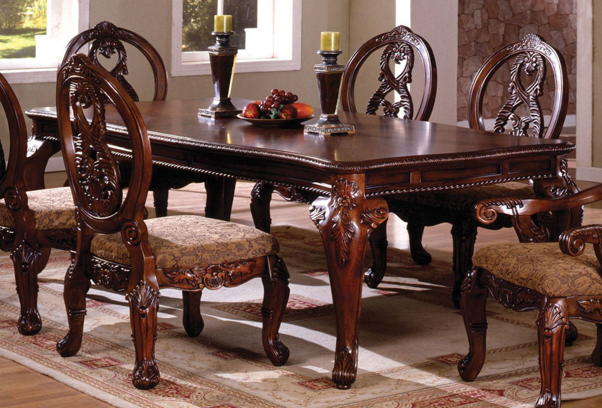 Furniture Of America Tuscany Ii Formal Dining Table in sizing 1200 X 813