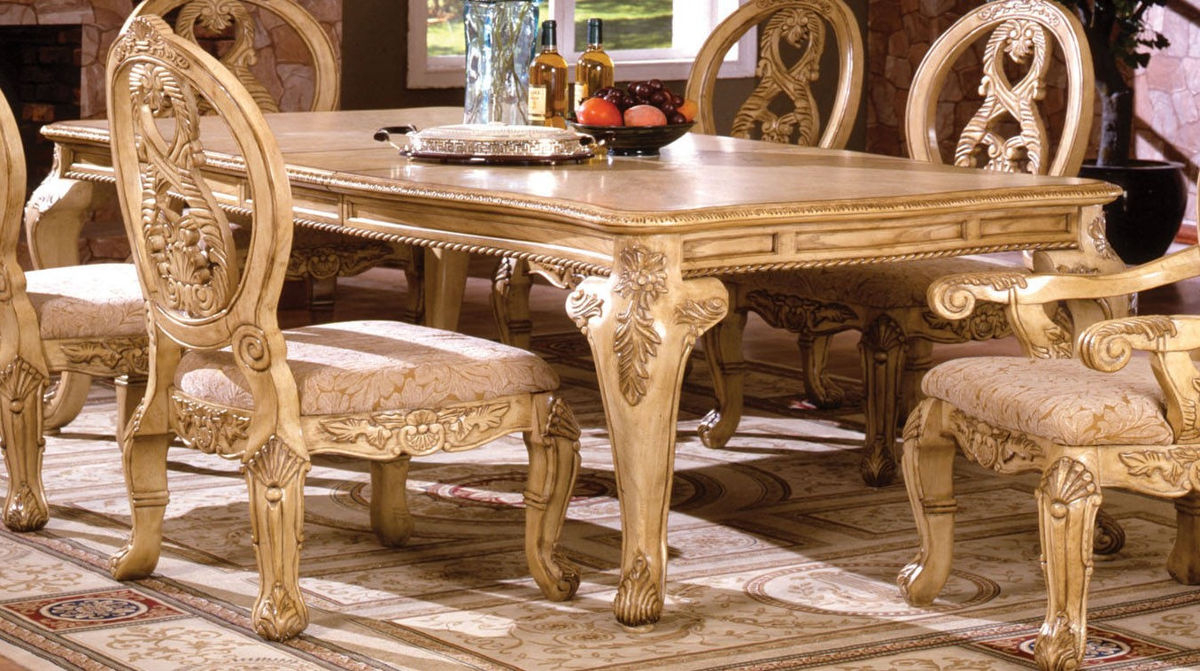 Furniture Of America Tuscany Iii Formal Dining Table intended for size 1200 X 671