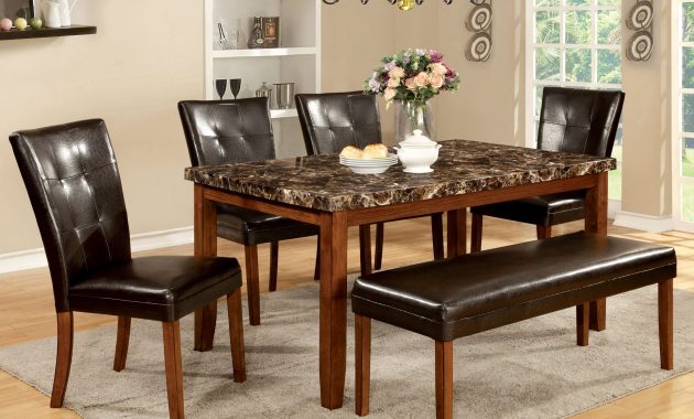 Furniture Of America Yols Contemporary Oak 60 Inch Dining Table with regard to dimensions 3500 X 3500