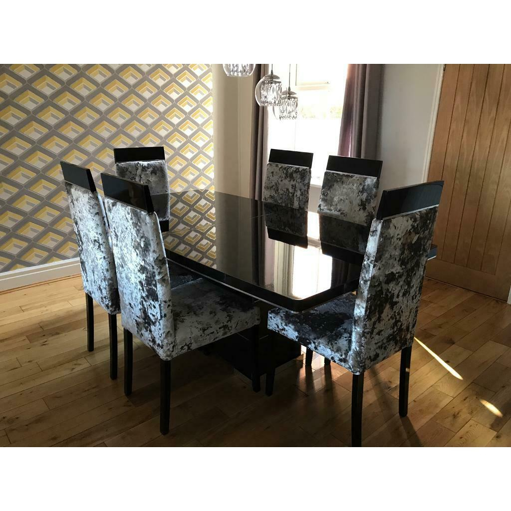 Furniture Village Extendable Dining Table And 6 Chairs In Houghton Le Spring Tyne And Wear Gumtree with regard to sizing 1024 X 1024