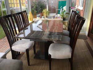 Furniture Village Long Island Dining Table And 6 Chairs In Wellingborough Northamptonshire Gumtree with regard to proportions 1024 X 768