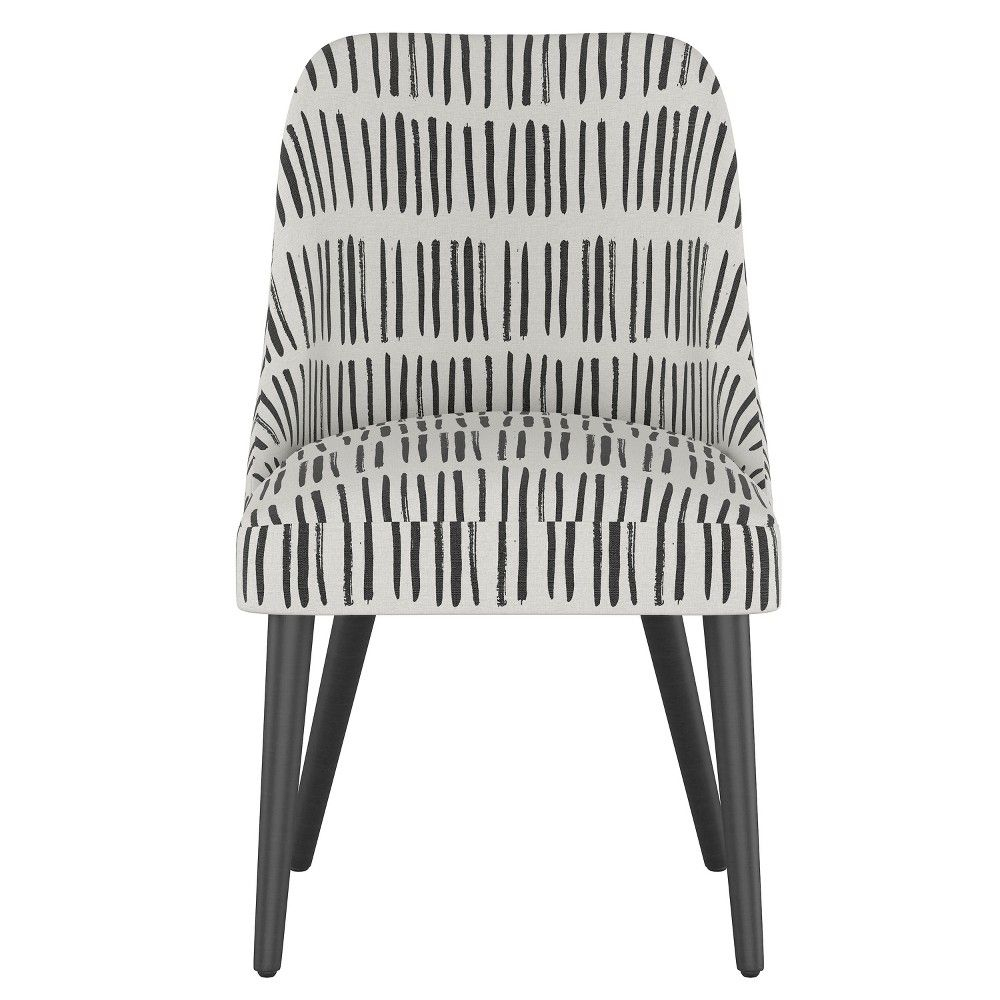 Geller Modern Dining Chair White With Black Legs Project with dimensions 1000 X 1000