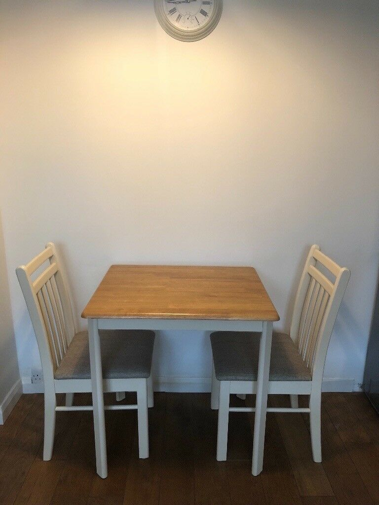 George Kitchen Dining Table And 2 Chairs In Whitley Bay Tyne And Wear Gumtree regarding measurements 768 X 1024