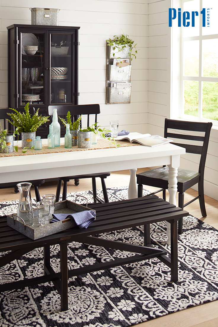 Give Your Dining Room A Charming Farmhouse Update With The in sizing 736 X 1102