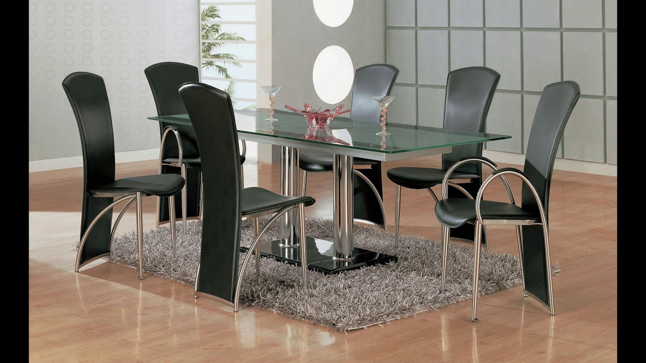Glass Dining Table Design 2019 Glass Dining Table Set 2019 with regard to measurements 1280 X 720