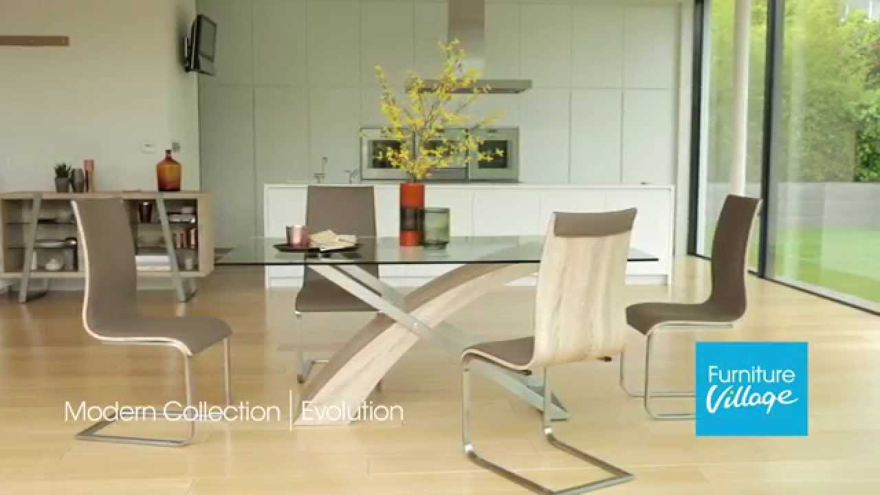 Glass Dining Tables Sets Evolution Furniture Furniture Village intended for sizing 1280 X 720