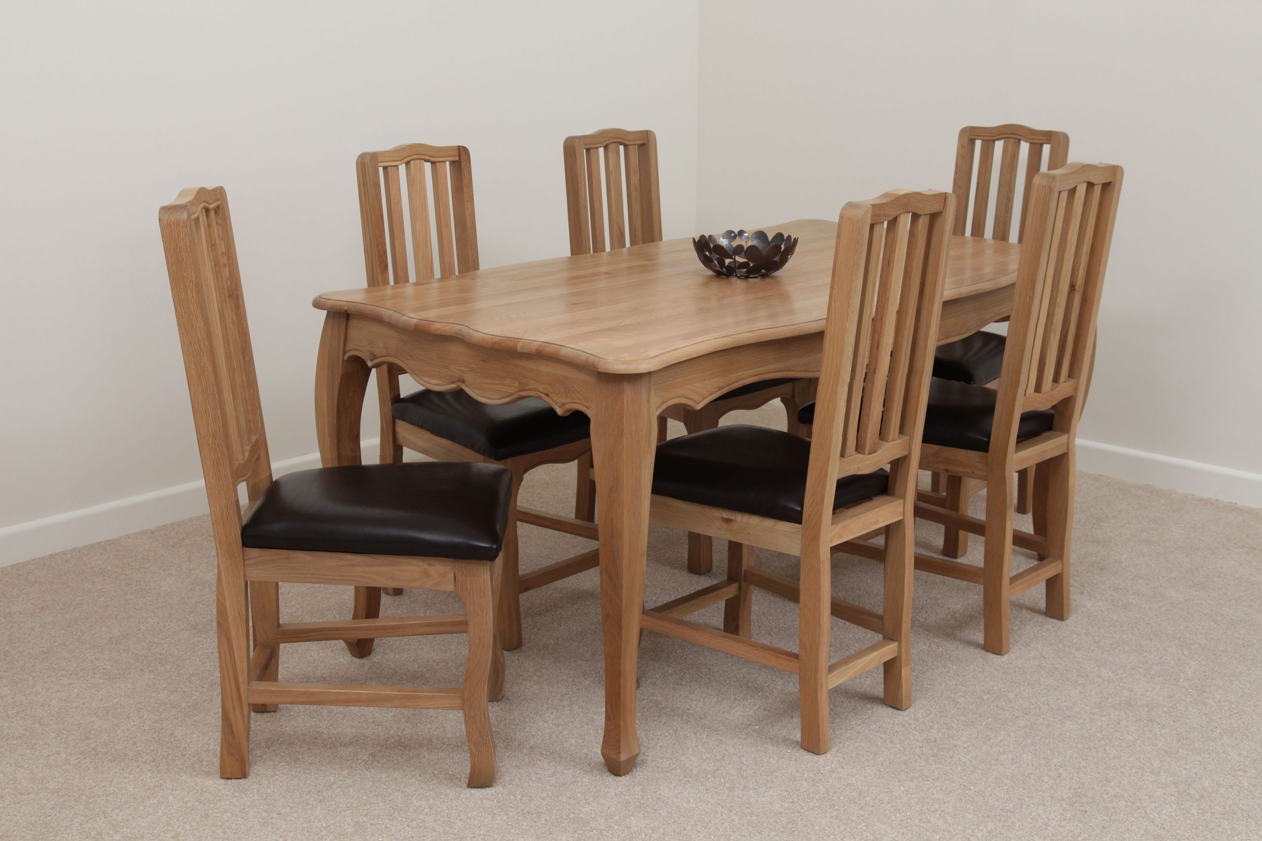 Grace Solid Oak Furniture Range Dining Room Oak Dining regarding proportions 5616 X 3744