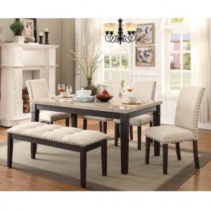 Greystone Table And Chair Set With Bench within proportions 1181 X 1181