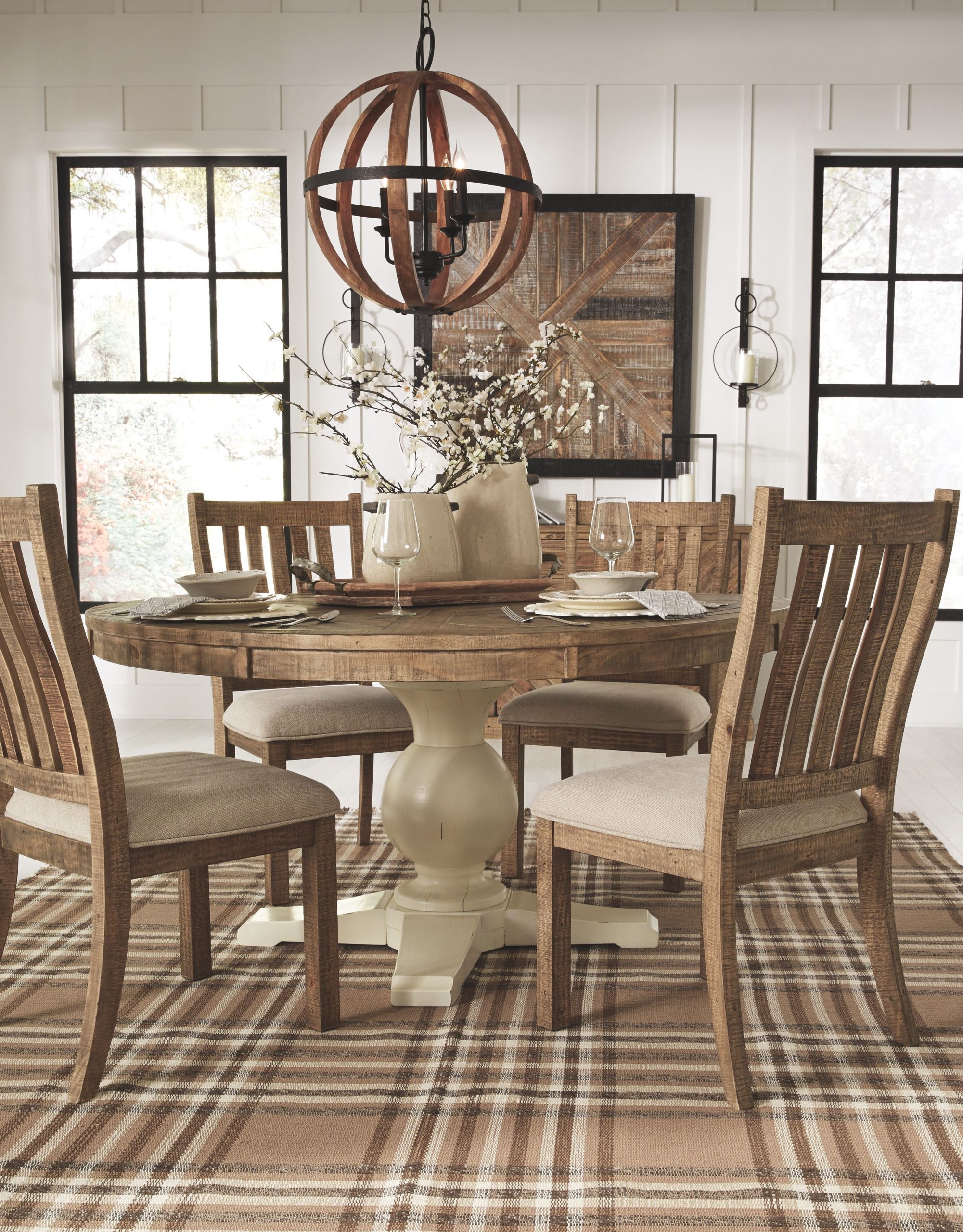 Grindleburg Dining Room Chair Set Of 2 Light Brown inside dimensions 2880 X 3684