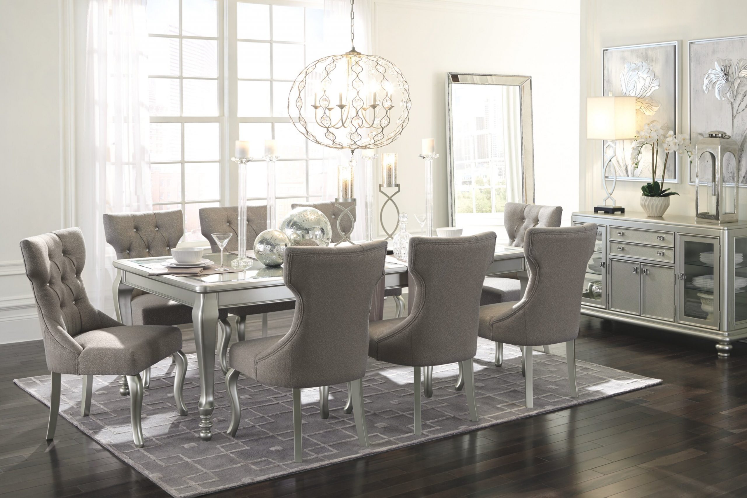 Guillaume 9 Piece Extendable Dining Set in sizing 3000 X 2000