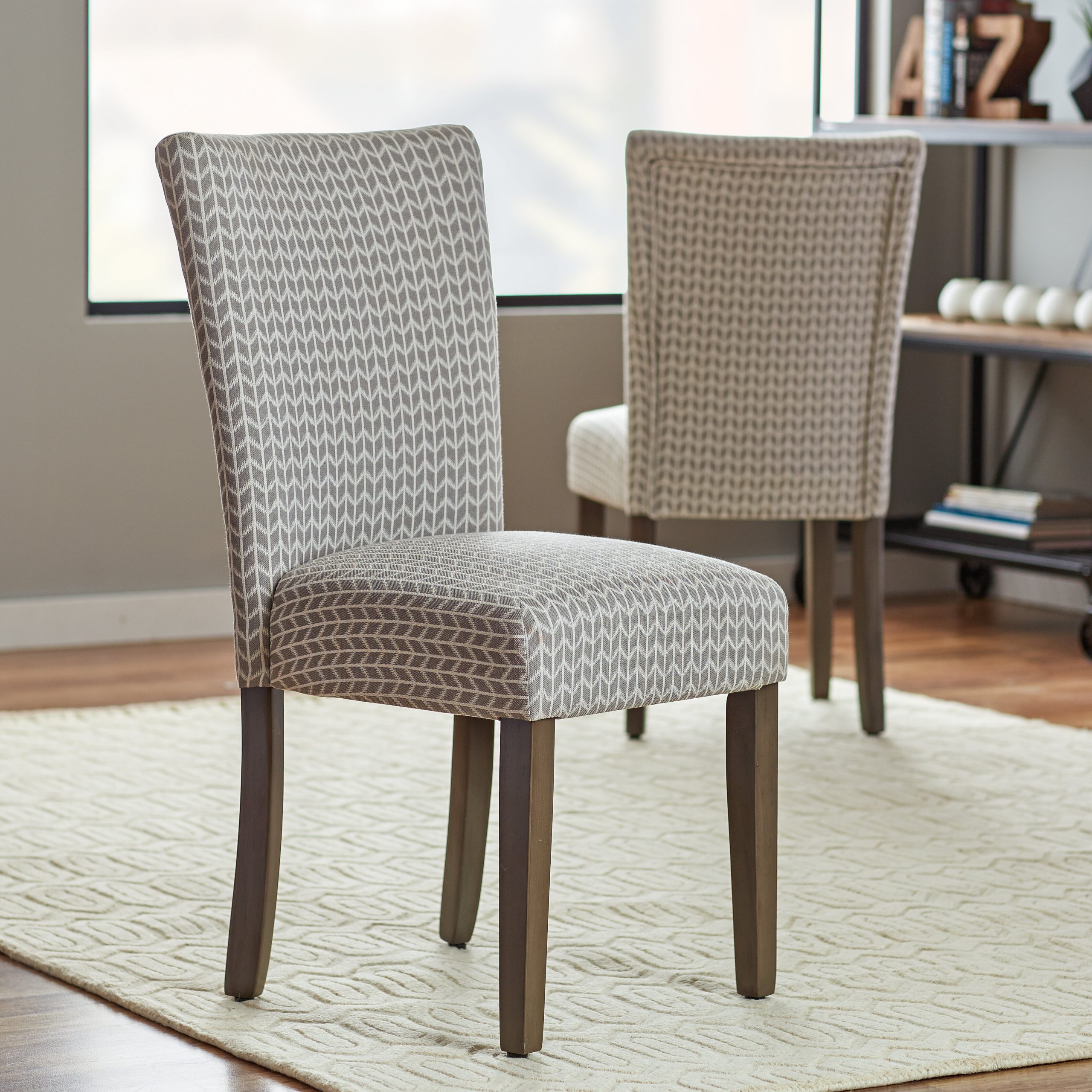 Gwinnett Upholstered Dining Chair with proportions 3375 X 3375