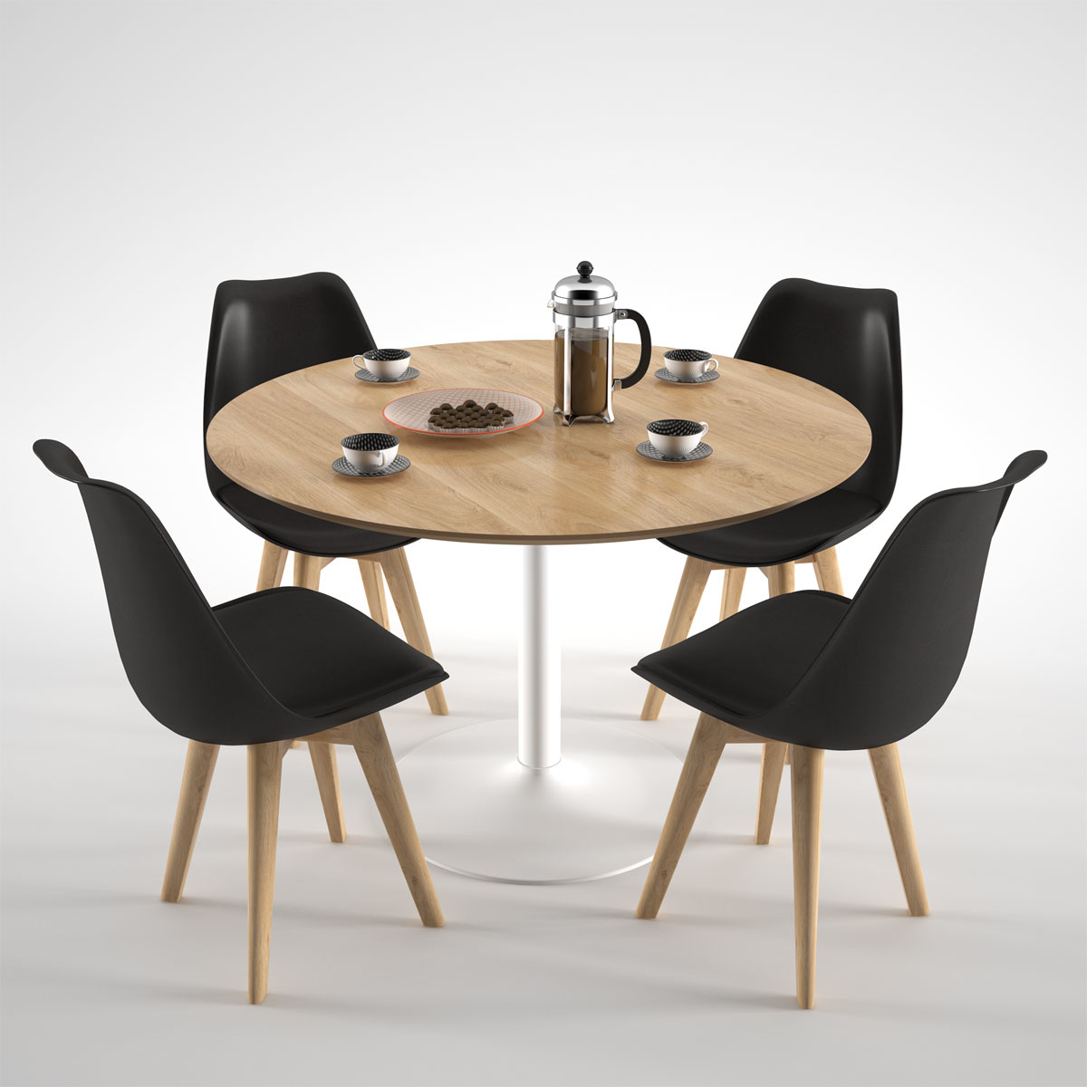 Habitat Lance Dining Table within proportions 1200 X 1200