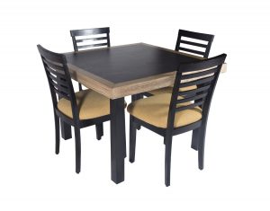 Habitt Ethan Dining Table With 4 Chairs Lf 40 in proportions 1200 X 939