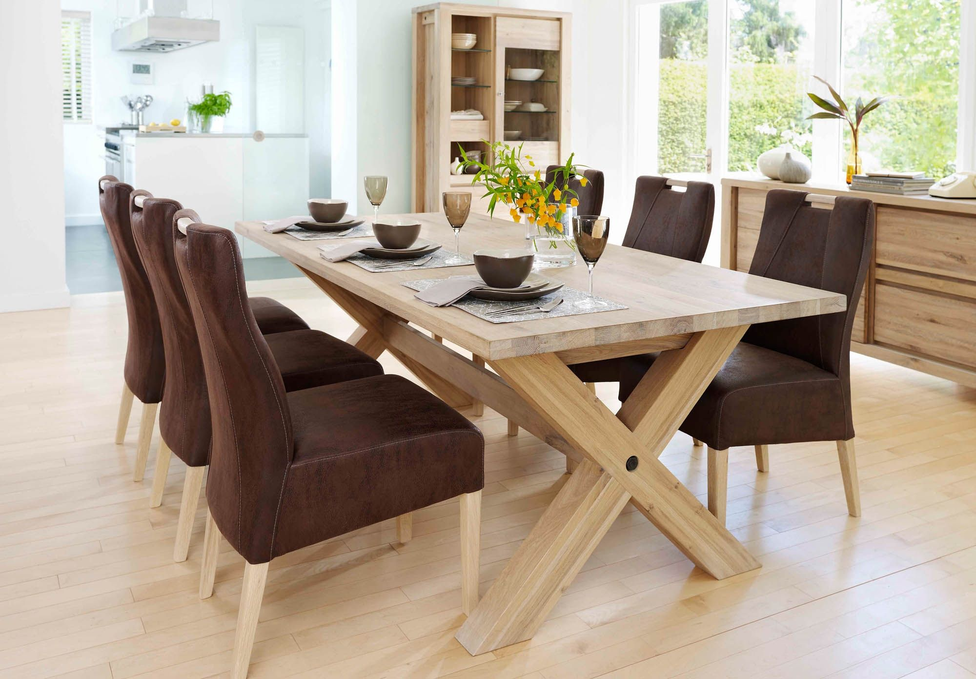 Habufa Winsgate Dining Table At Furniture Village Habufa intended for sizing 2000 X 1391