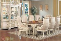 Halyn Antique White Formal Dining Room Set With Extension with regard to dimensions 1200 X 857