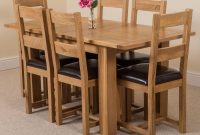 Hampton Small Oak Extending Dining Table With 6 Lincoln Oak Chairs in size 900 X 900