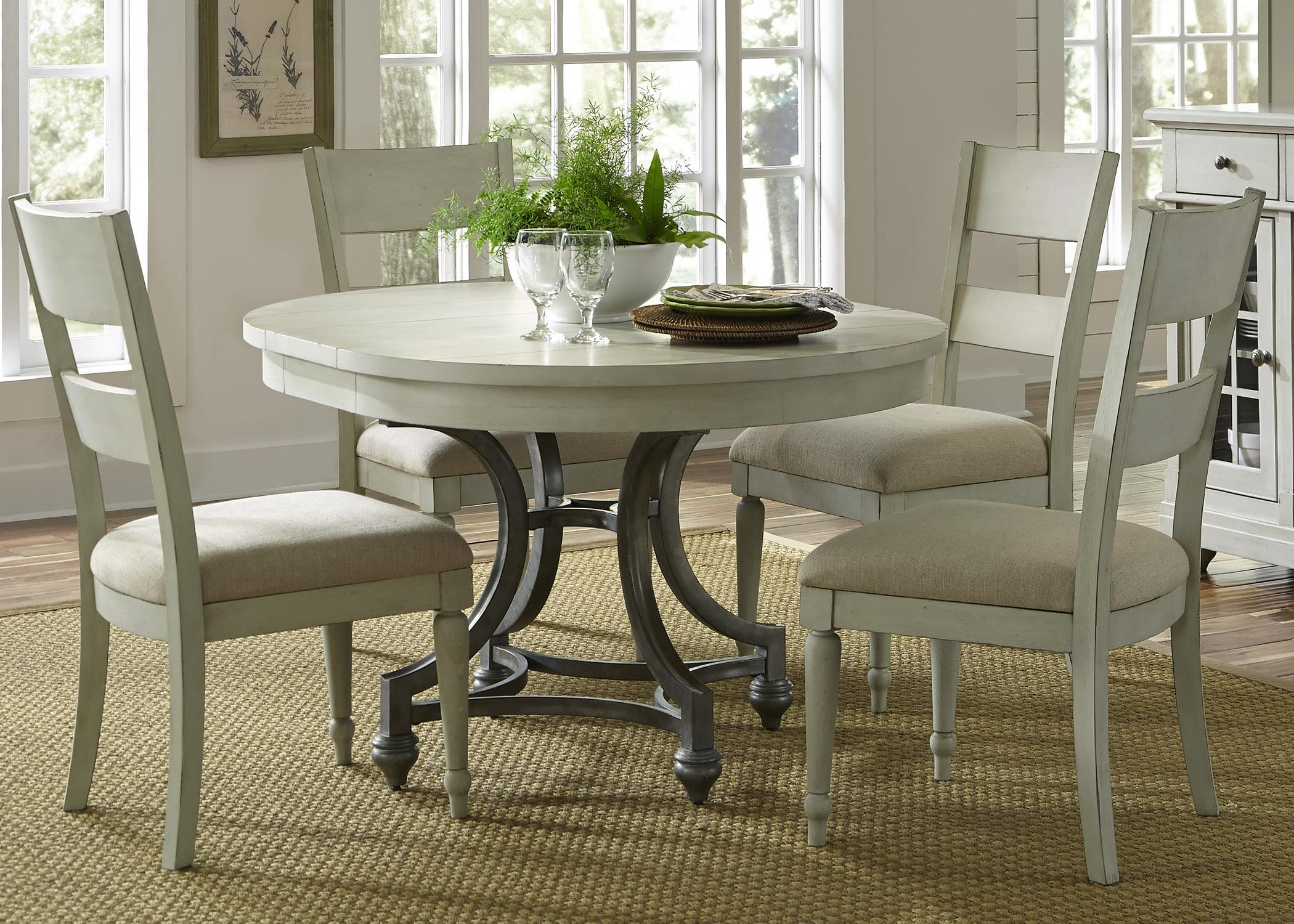 Harbor View Round Table And Chair Set with dimensions 2100 X 1500