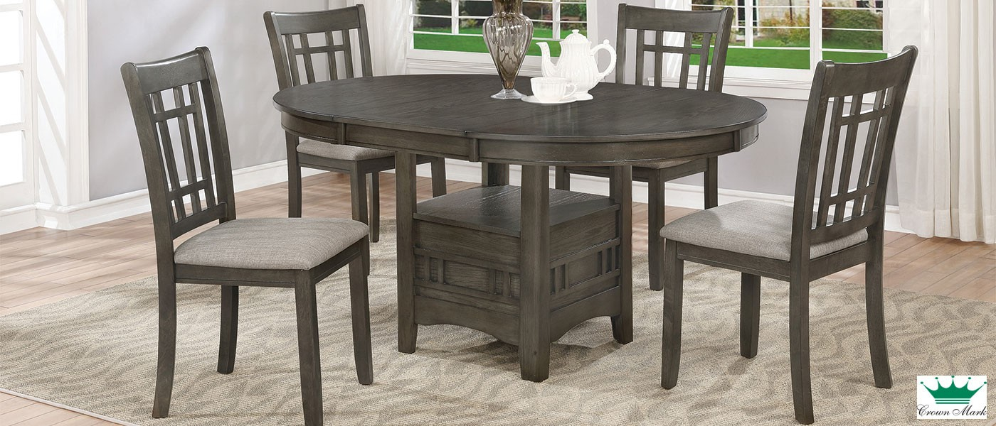 Hartwell 5 Piece Dinette Set for size 1400 X 600