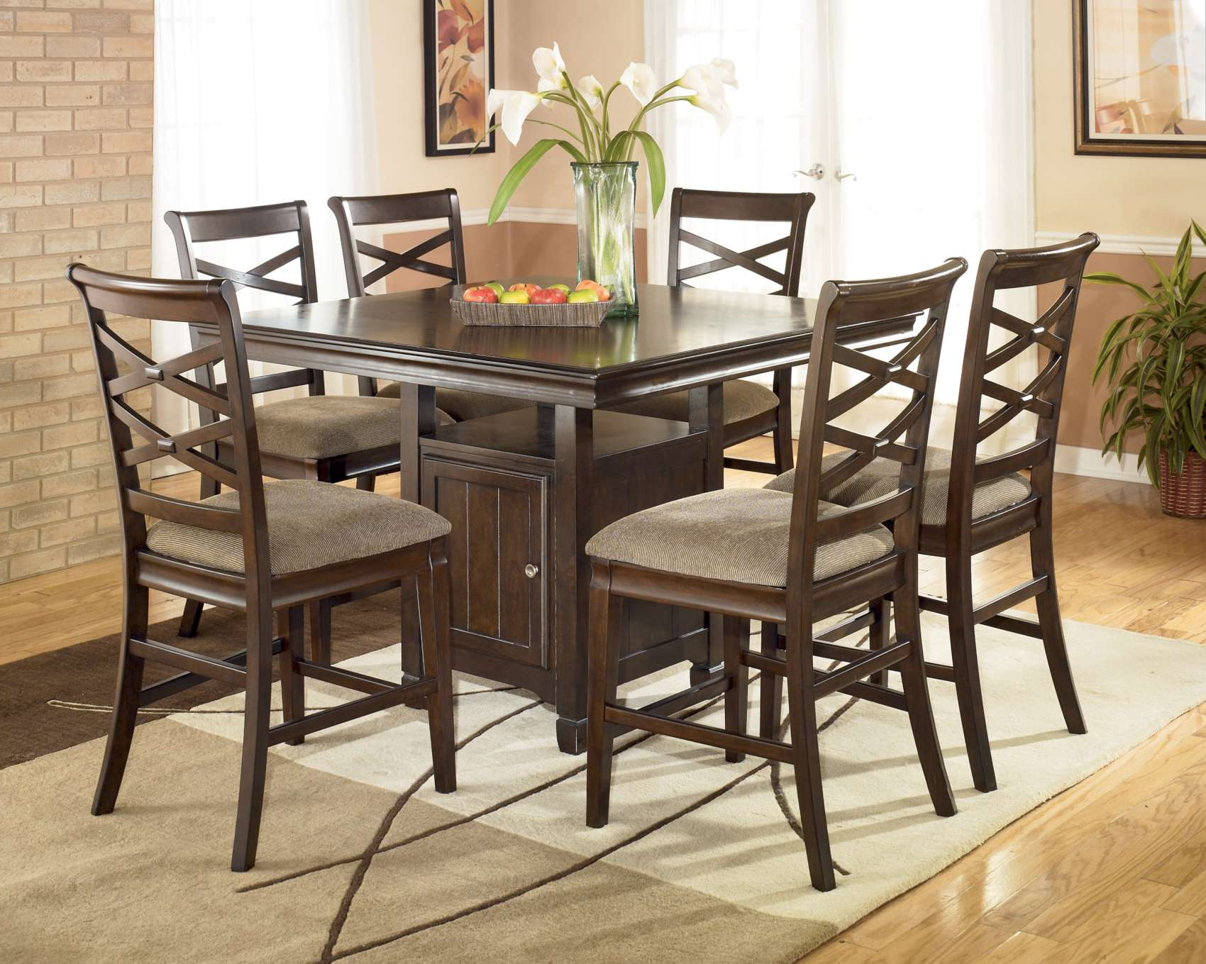 Hayley Dark Brown Dining Collectiond480 in size 1700 X 1359