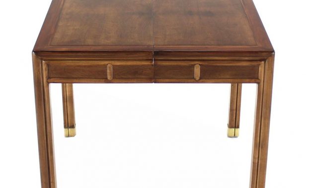 Henderson Square Dining Game Table With Built In Pop Up Leaf pertaining to size 1064 X 1143