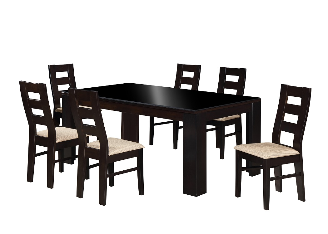 Henry 1800 6x35 Dining Table Asda Chair intended for size 1050 X 750