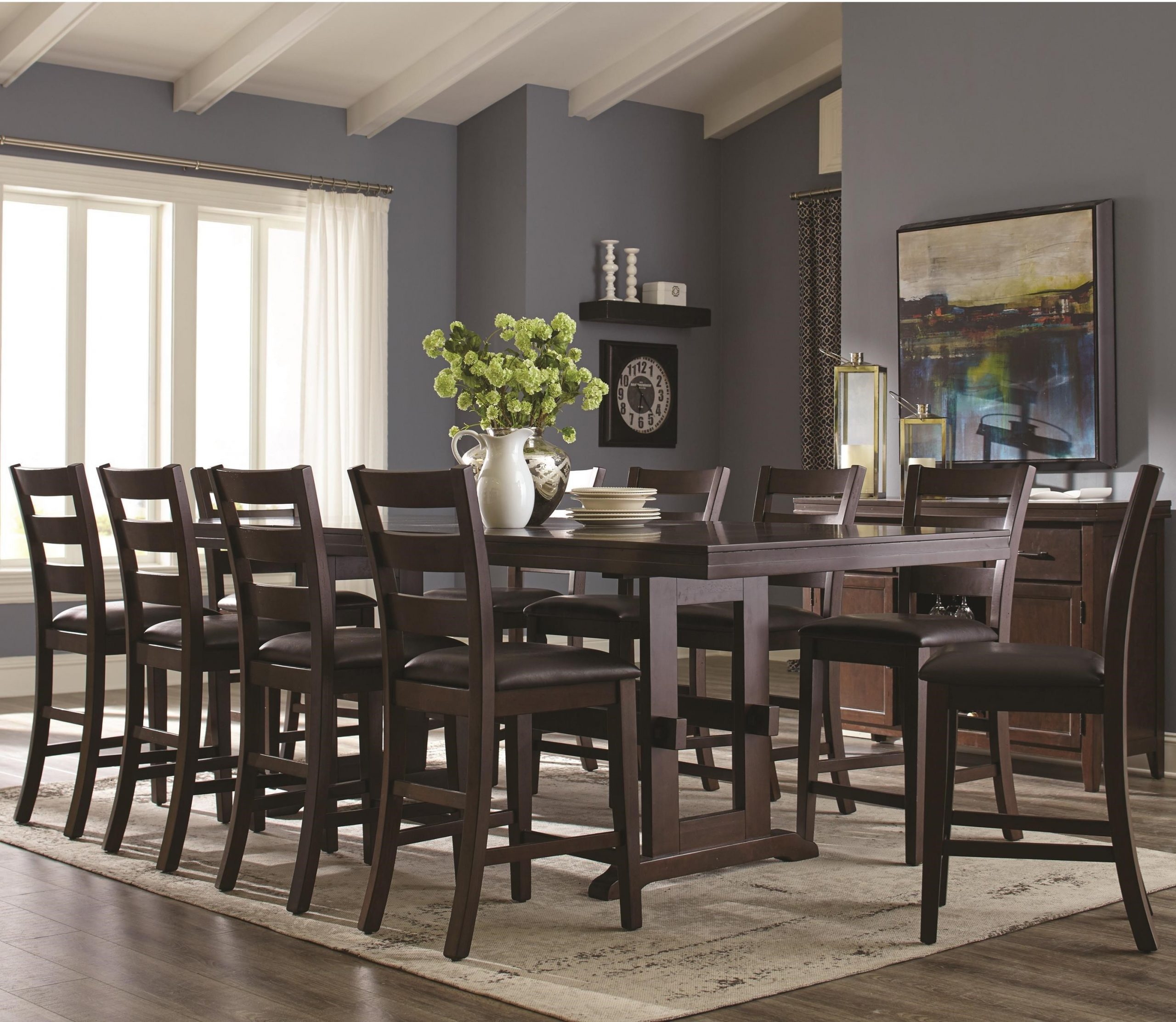 Holbrook 11 Piece Table And Chair Set regarding sizing 2953 X 2565