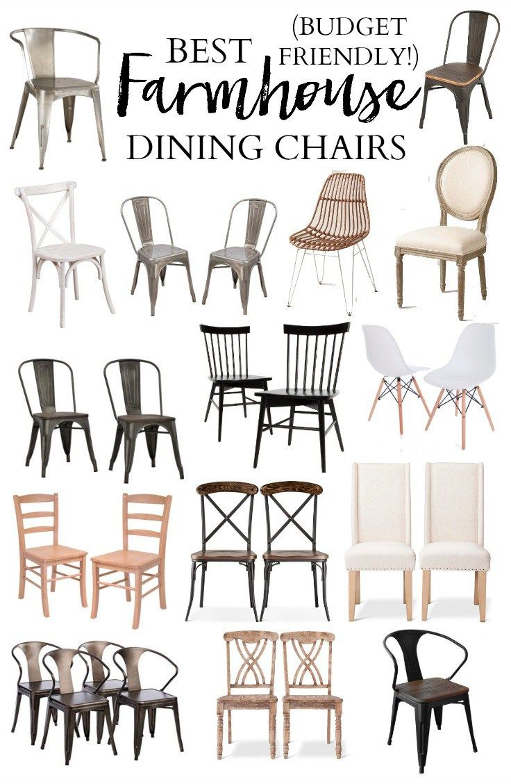 Home The Best Farmhouse Dining Chairs Back Porch within measurements 736 X 1128