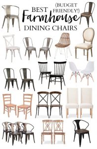 Home The Best Farmhouse Dining Chairs Farmhouse Dining throughout size 736 X 1128