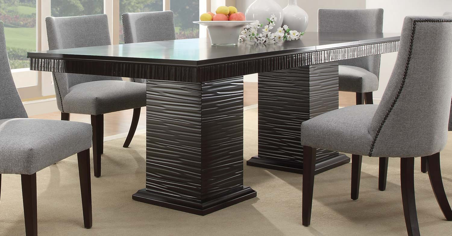 Homelegance Chicago Dining Table in dimensions 1500 X 783